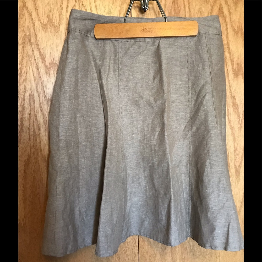 Coldwater Creek Linen skirt